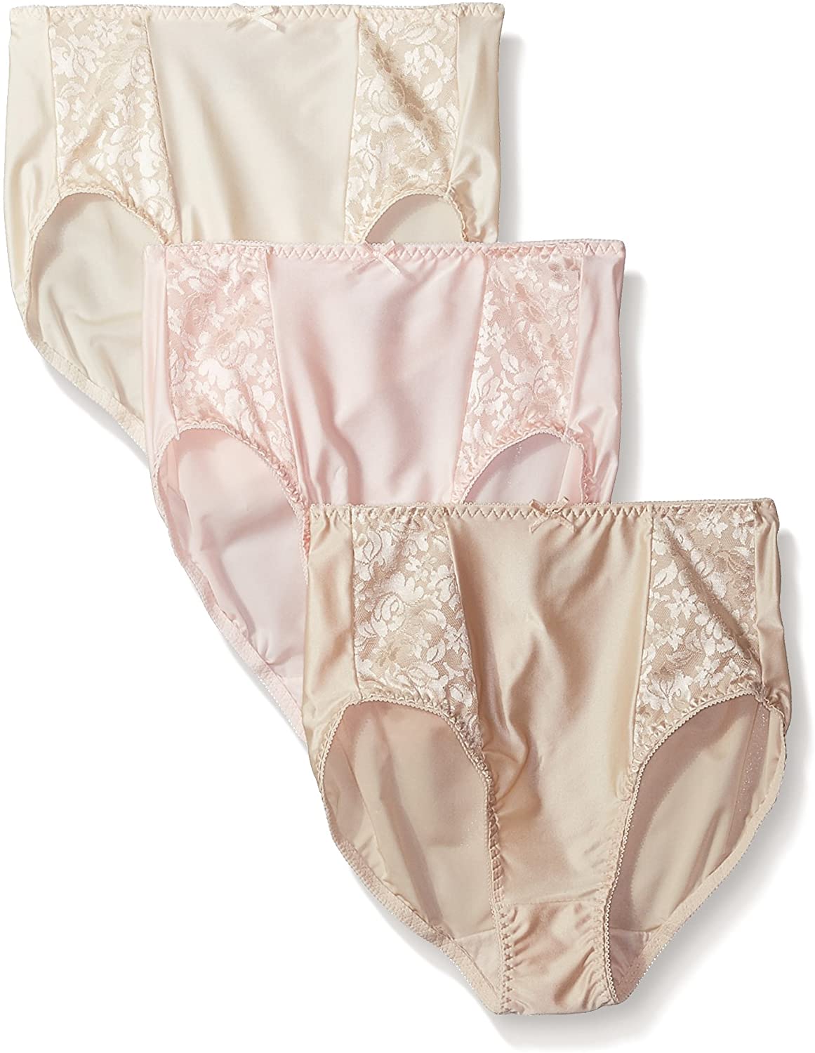 Price:$17.25 Bali Women's Double Support Hi-Cut 3-Pack at Amazon Women’s Clothing store