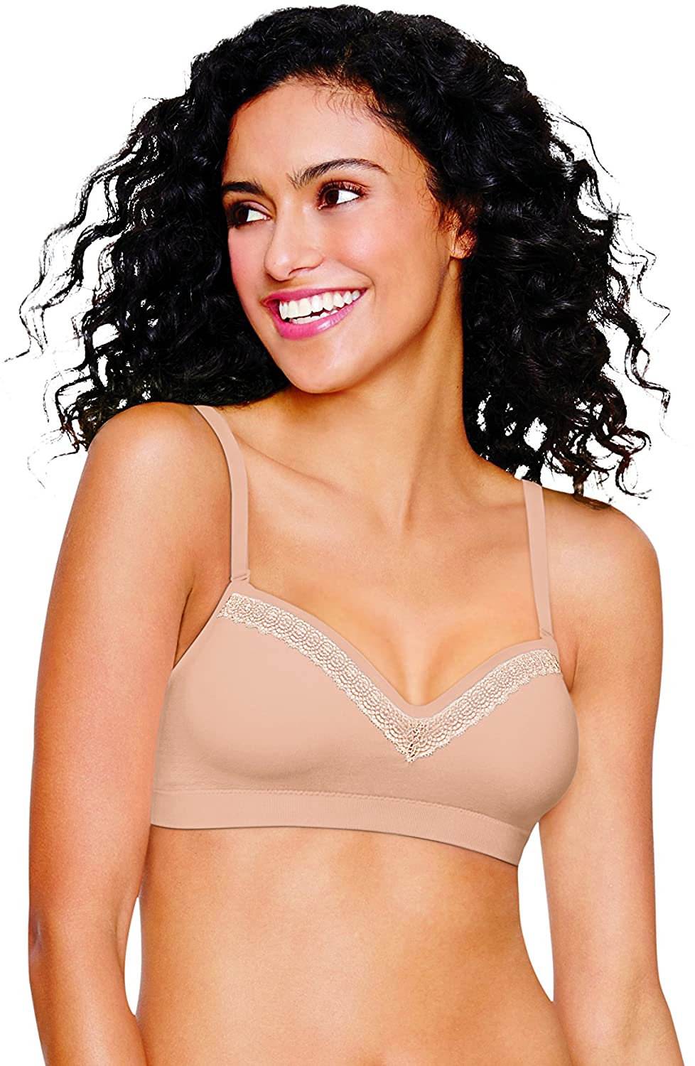Price:$12.79 Hanes Women's Ultimate Natural Lift Wirefree at Amazon Women’s Clothing store