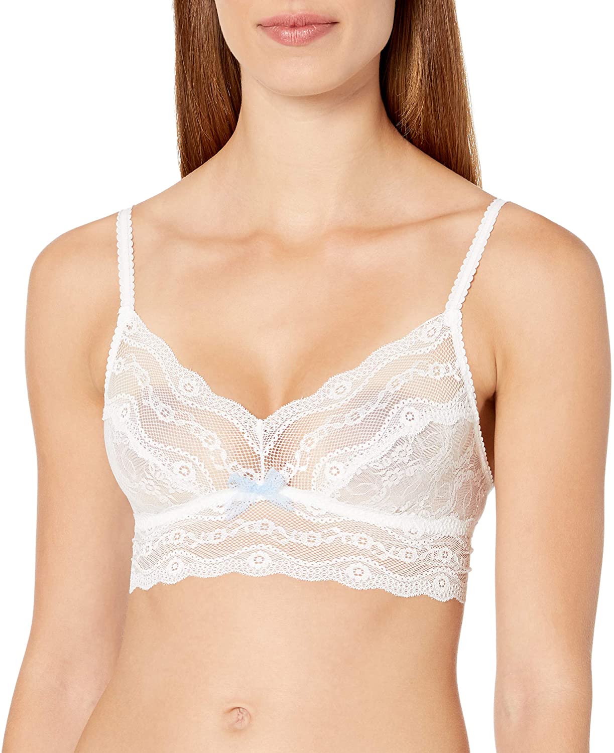 Price:$14.29 b.tempt'd Women's Lace Kiss Bralette at Amazon Women’s Clothing store