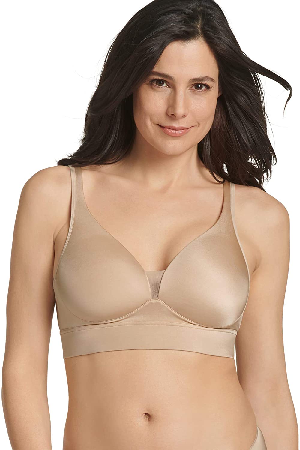 Price:$24.99 Jockey Women's Bras Forever Fit V-Neck Molded Cup Bra at Amazon Women’s Clothing store