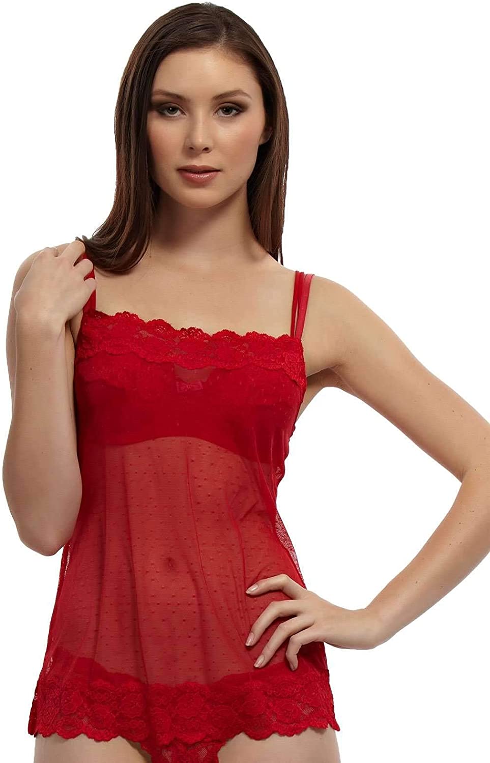 Price:$7.05 Felina | Posh Camisole | Lace | Straight Neckline | Lingerie | Sleepwear at Amazon Women’s Clothing store  Camisoles Lingerie