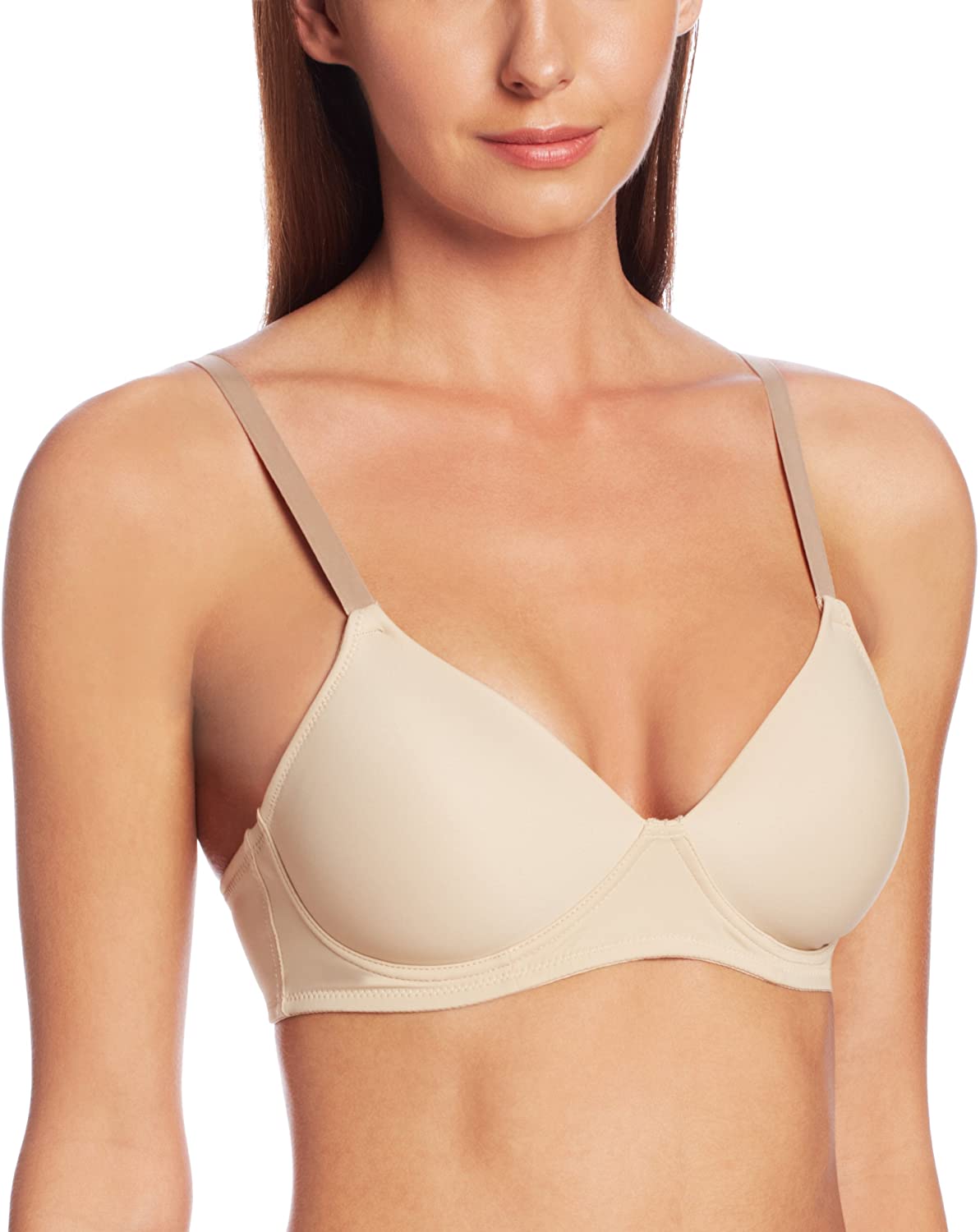 Price:$12.00 Hanes Women's Concealing Petals Wire-Free Bra at Amazon Women’s Clothing store  Bras