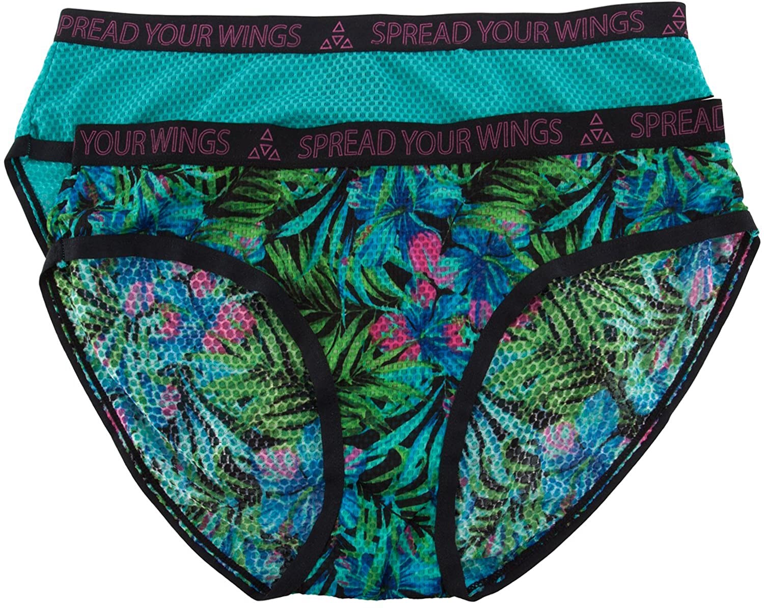 Price:$11.29 Balanced Tech Women's Printed Micro-Mesh Bikini Panty 2 Pack at Amazon Women’s Clothing store