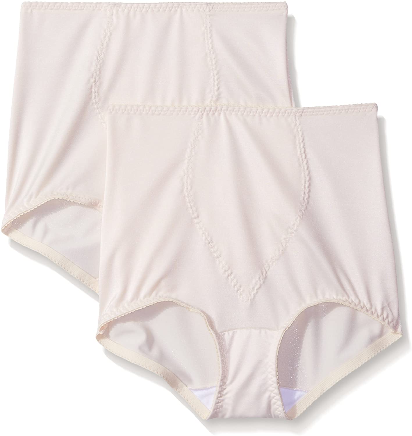 Price:$10.99 Hanes Shapewear Women's Light Control 2 Pack Tummy Control Brief at Amazon Women’s Clothing store
