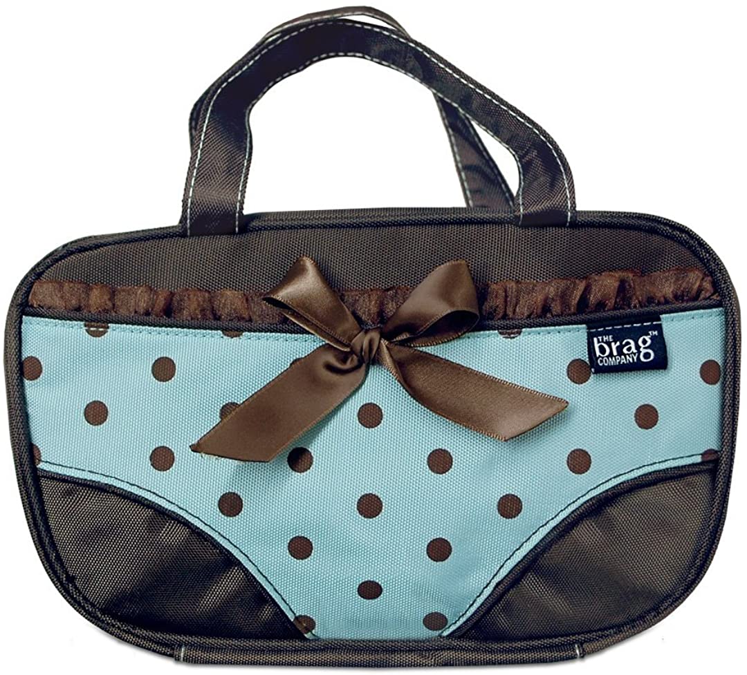 Price:$17.99    Travel Underwear Organizer Lingerie Bag –Underwear Pouch For Women That Separates Clean & Not-So-Clean Panties - Protect Store & Organize Your Undies & Bikini Bottoms When Traveling -Tiffany Turquoise  Clothing