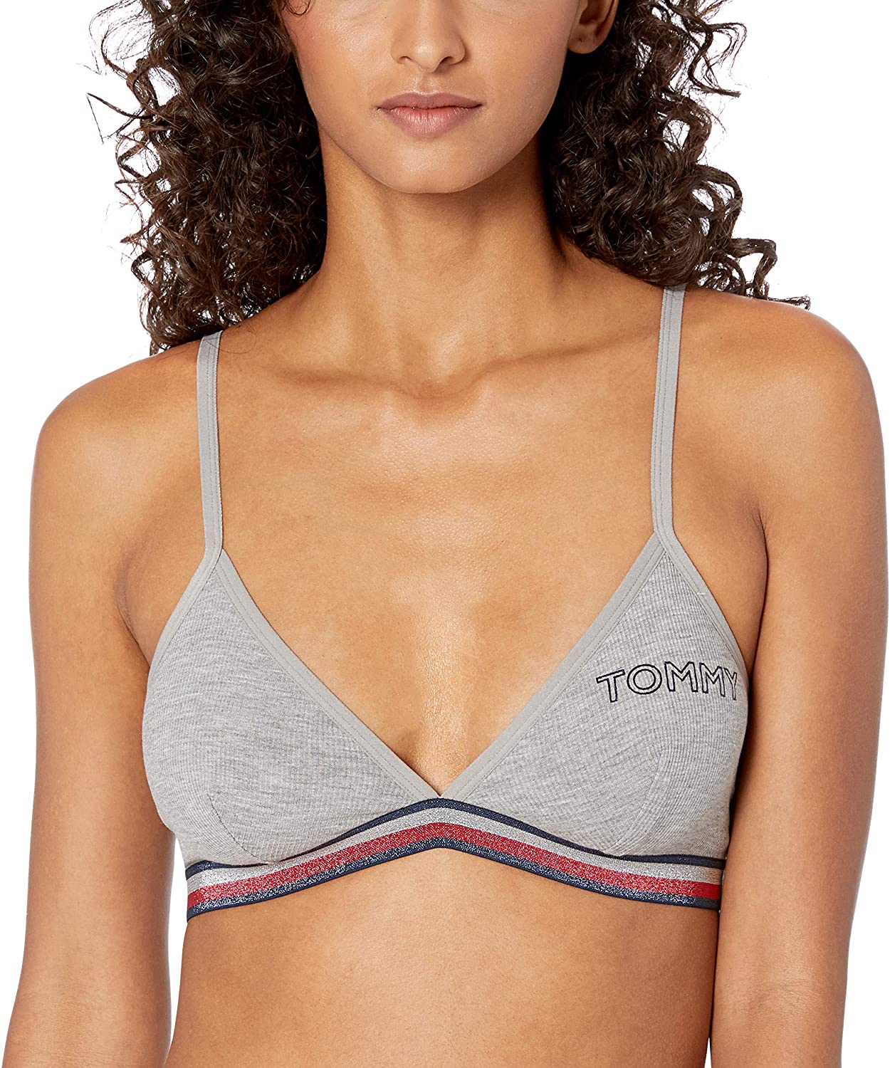 Price:$18.91 Tommy Hilfiger Women's Ribbed Modal Triangle Bralette Bra at Amazon Women’s Clothing store
