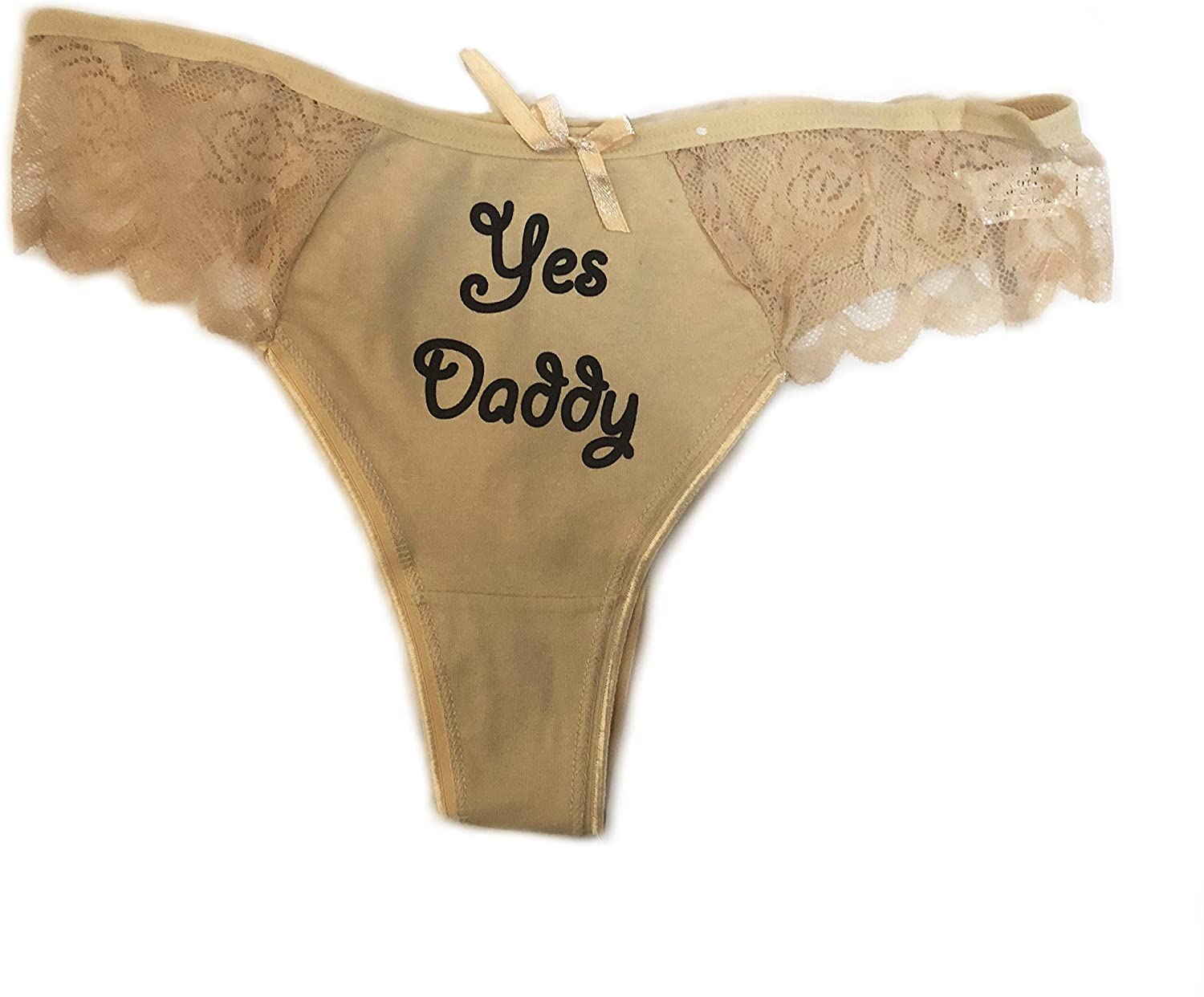 Price:$5.95    Yes Daddy Thong Panty Style and Color Options  Clothing