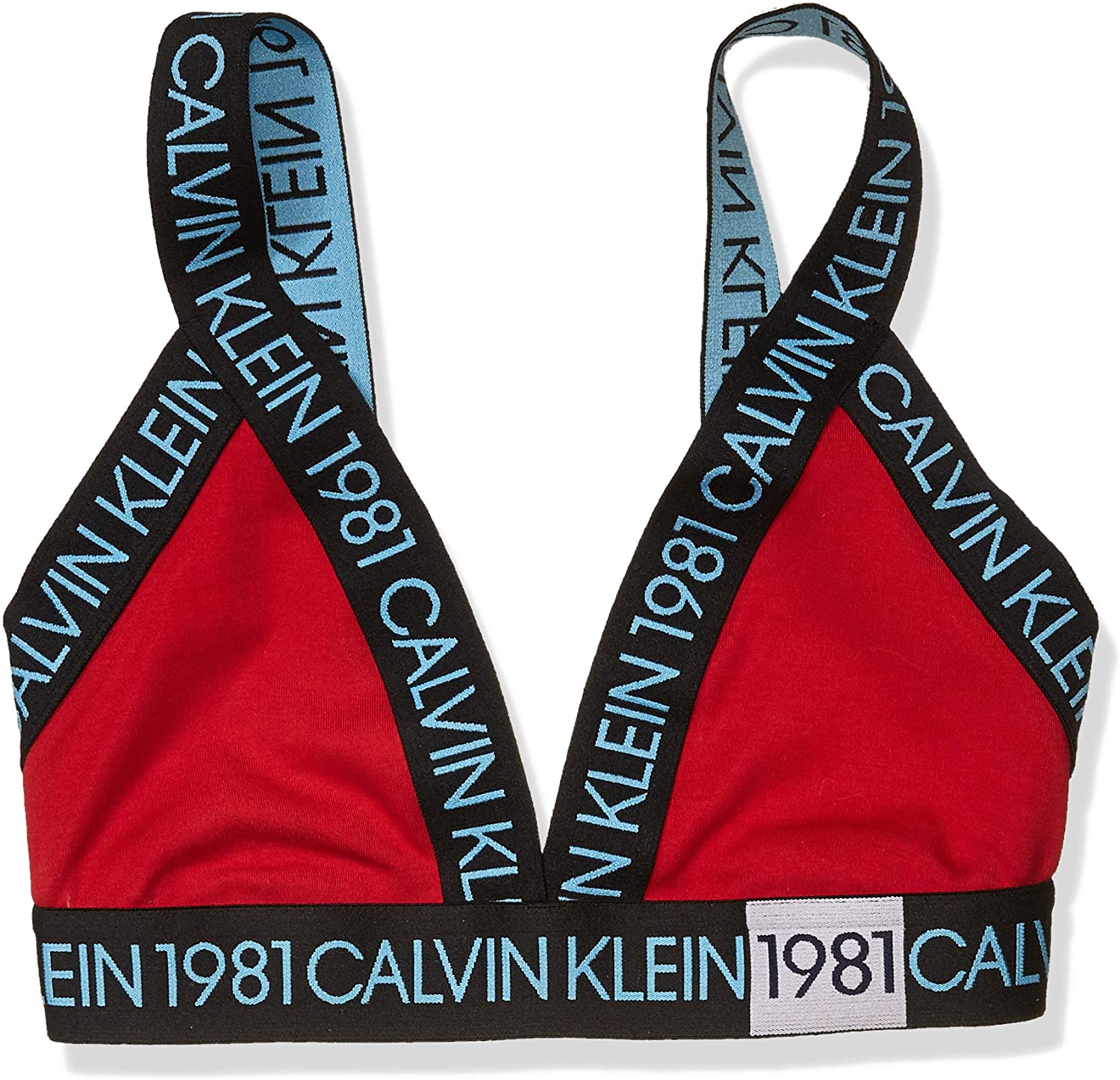 Price:$15.04 Calvin Klein Women's 1981 Bold Cotton Unlined Bralette at Amazon Women’s Clothing store