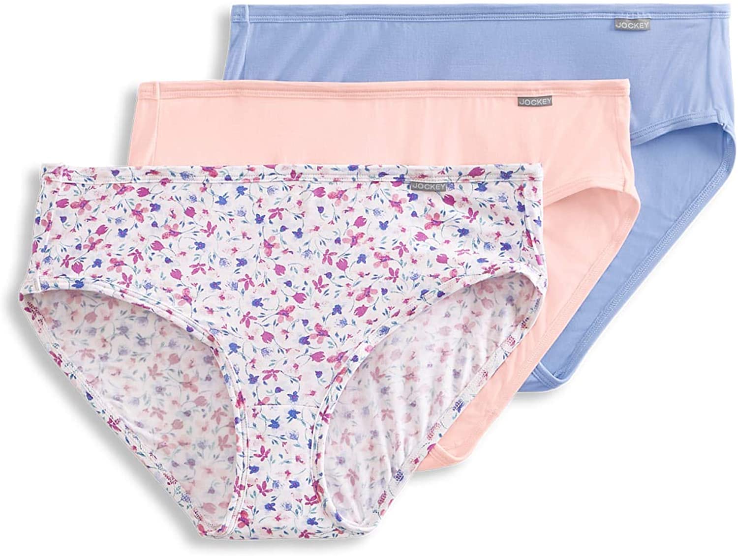Price:$14.99 Jockey Women's Underwear Supersoft Hipster - 3 Pack at Amazon Women’s Clothing store