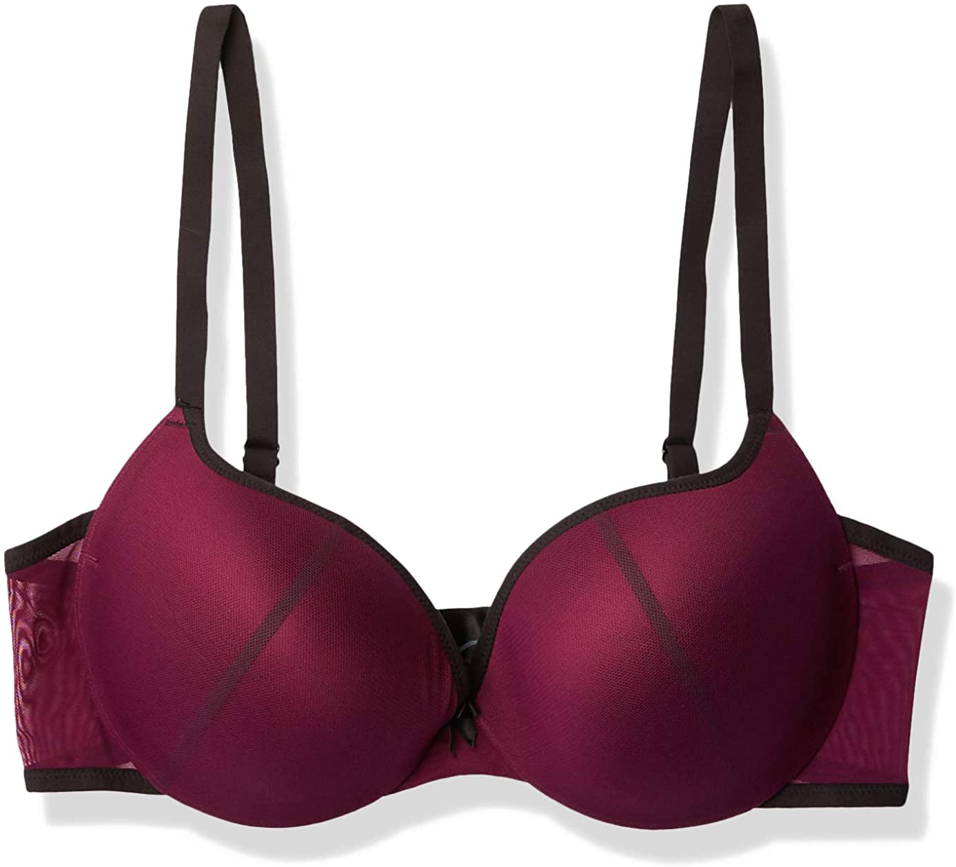 Price:$13.95 Maidenform Women's Love The Lift Plunge Push Up and in Satin and Lace Demi Bra at Amazon Women’s Clothing store