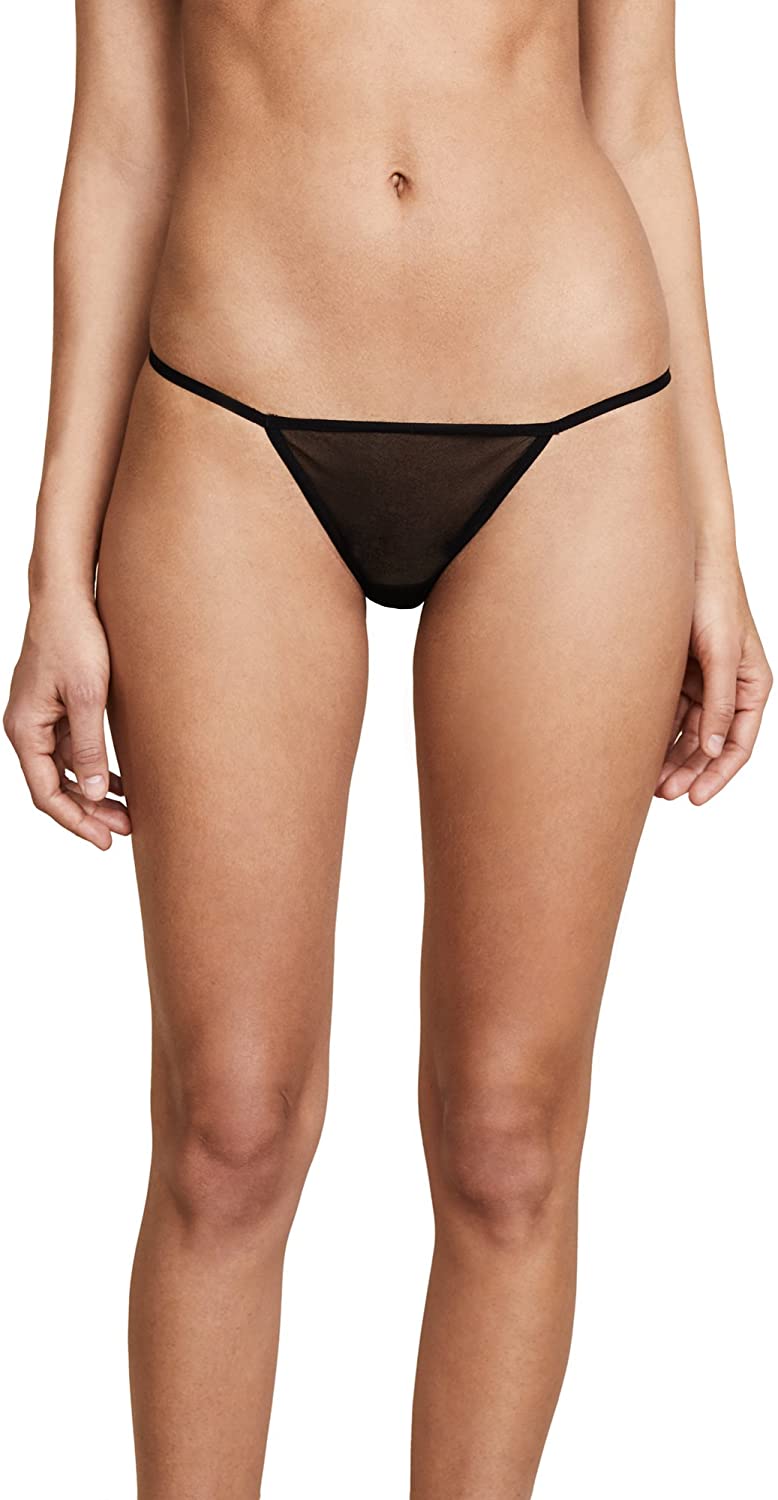 Price:$18.00    Cosabella Women's Soire G-String, Black, One Size  Clothing