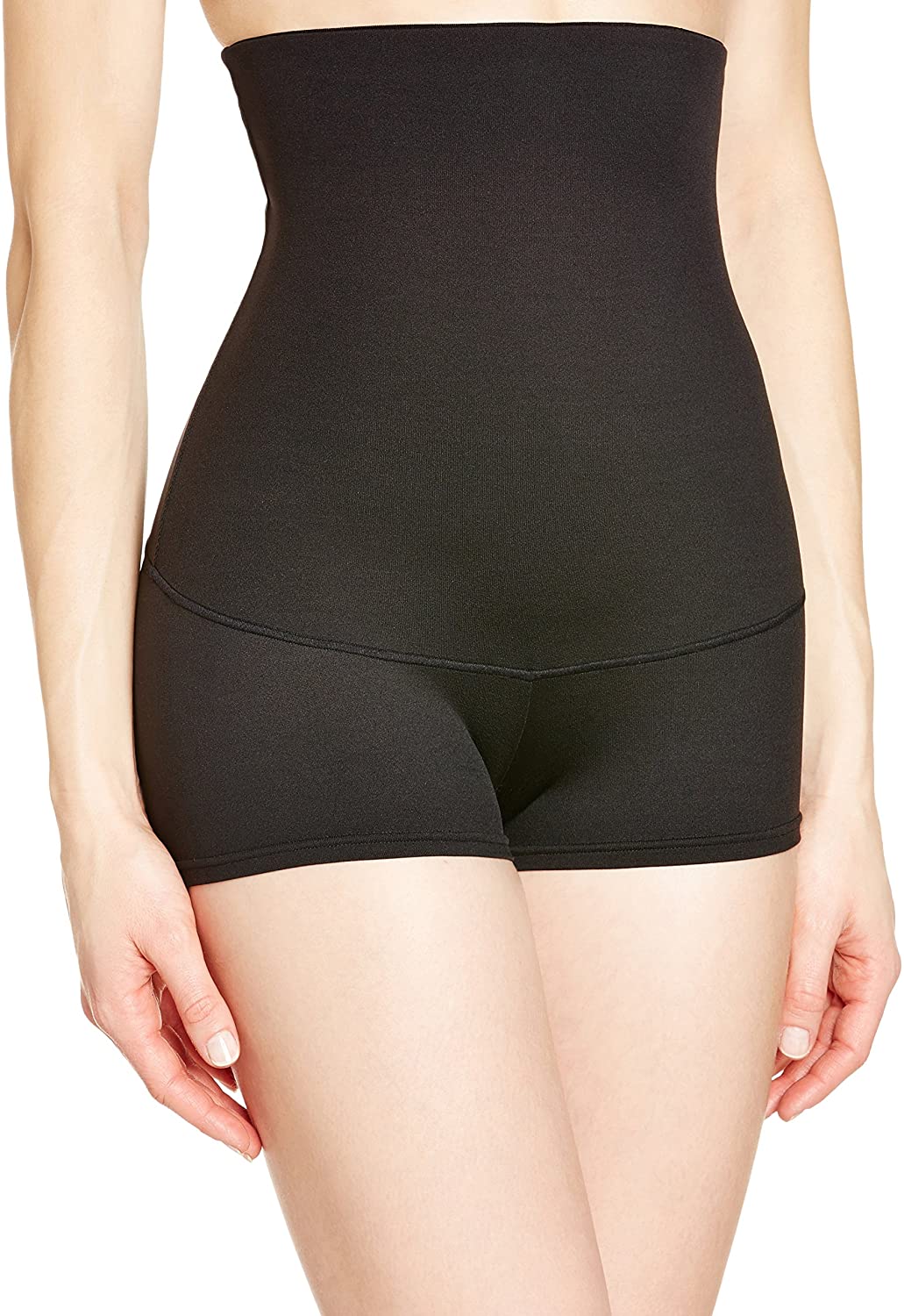 Price:$17.40 Maidenform Flexees Women's Shapewear Minimizing Hi-Waist Boyshort at Amazon Women’s Clothing store  Spanx