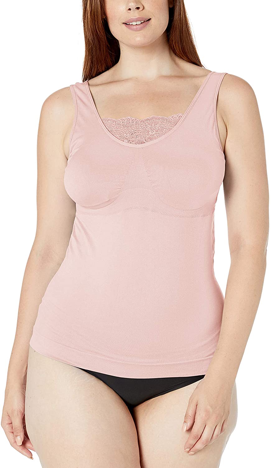 Price:$13.97 Ahh By Rhonda Shear Women's Seamless Shaping Tank at Amazon Women’s Clothing store