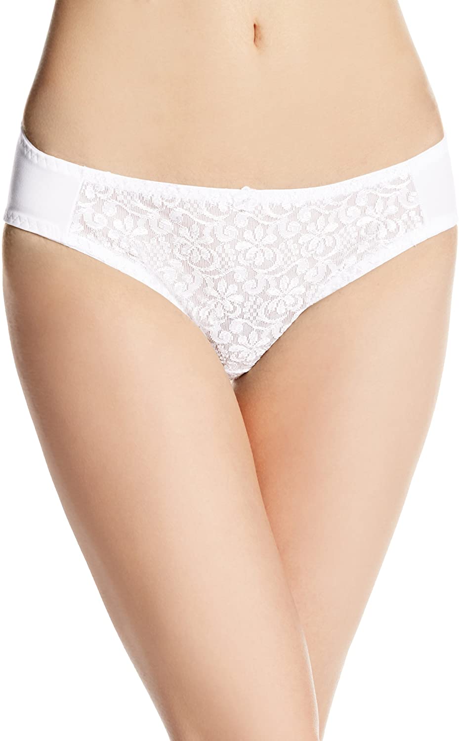 Price:$7.47 Carnival Womens Petite-Plus-Size Tuxedo Lace Center Microfiber low-rise panty at Amazon Women’s Clothing store