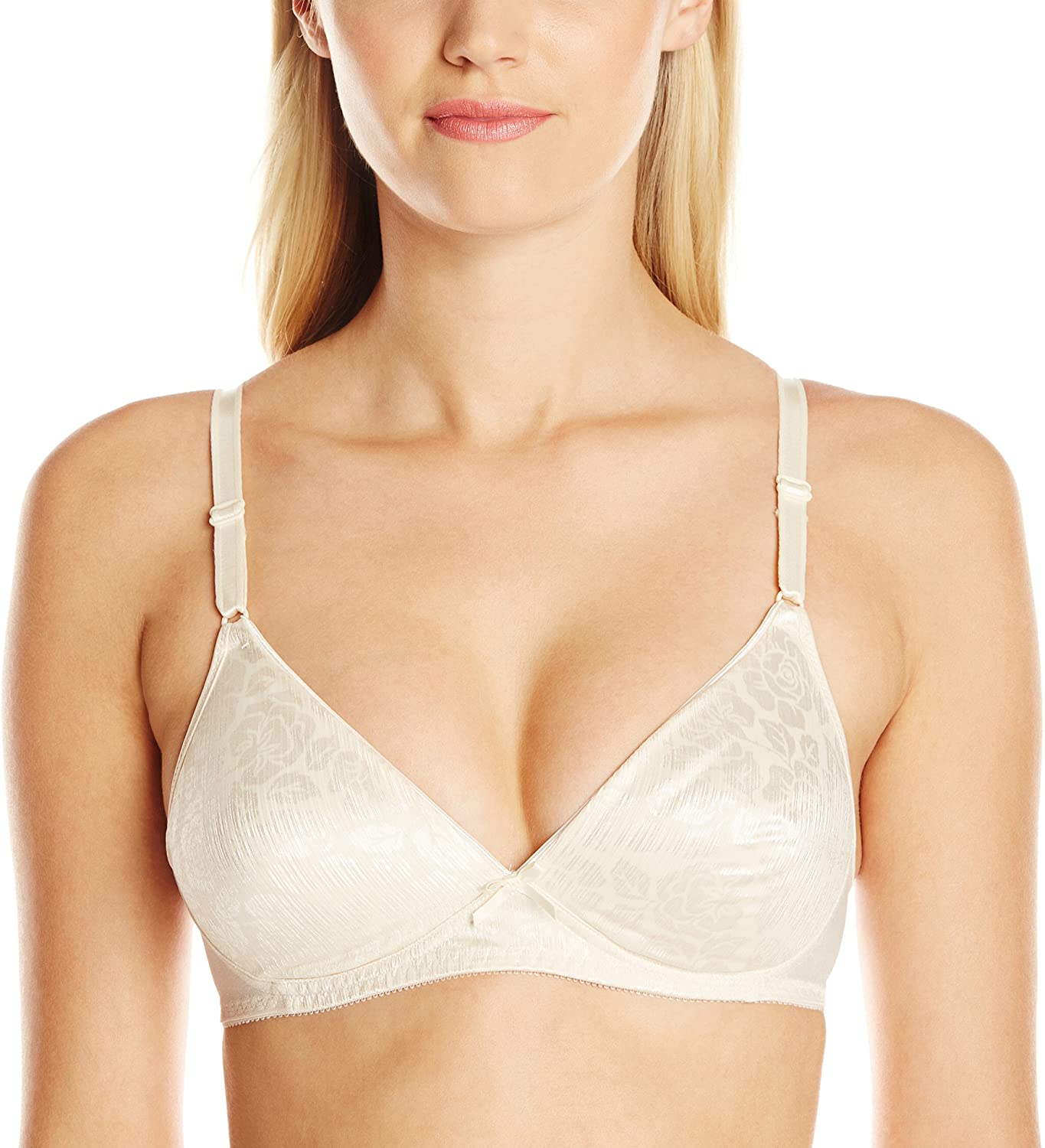 Price:$0.00 Hanes Women's Lined Wirefree Bra, Light Beige, 34C at Amazon Women’s Clothing store  Bras