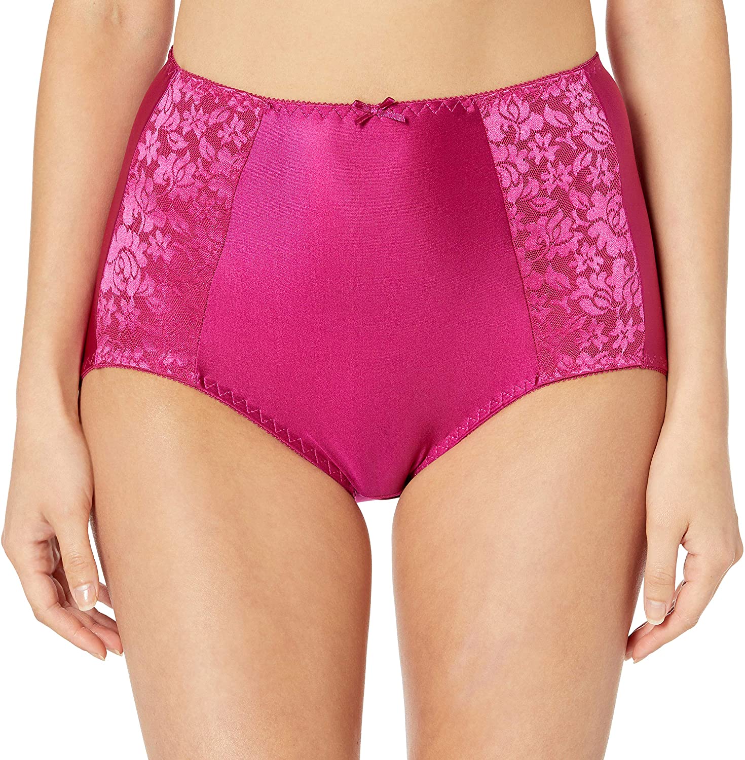 Price:$8.34 Bali Women's Double Support Brief Panties, Fresh Berry, 10 at Amazon Women’s Clothing store