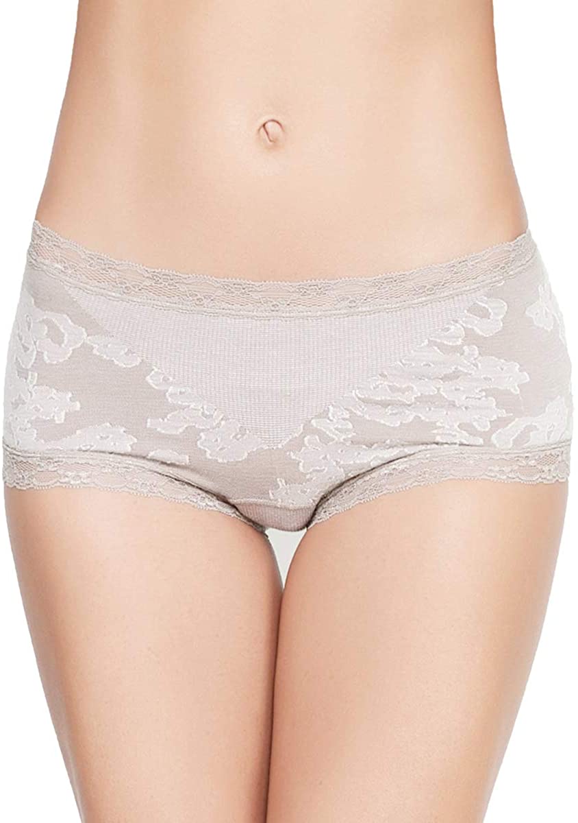 Price:$7.97 Eve's temptation Women's Cathy Seamless Cotton Boyshort Stretch Comfort Hipster Panty Underwear at Amazon Women’s Clothing store
