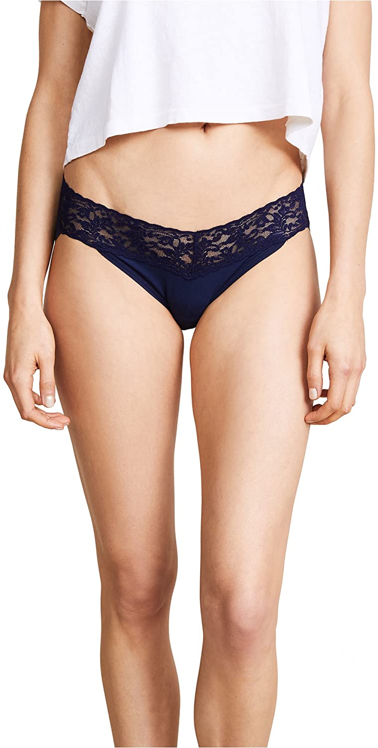 Price:$28.65 Hanky Panky Women's Cotton with a Conscience V-Kini Briefs at Amazon Women’s Clothing store