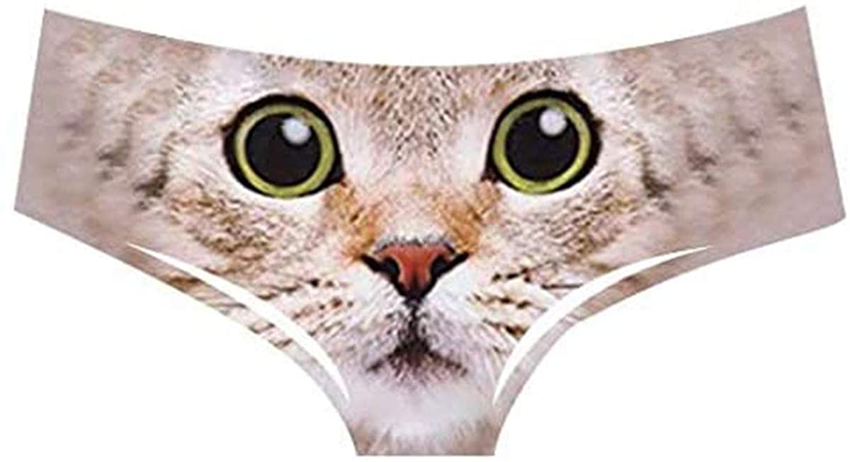 Price:$4.13 Women's Underwear Panties Shorts Thong 3D Printed Sexy Animal Pattern Sleep and Leisure Stretch Super Multi-Piece Suit at Amazon Women’s Clothing store