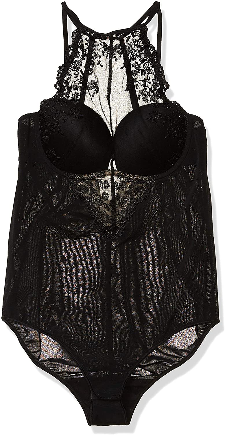 Price:$14.82 Gossard Women's Sparkle VIP Halter Neck Body at Amazon Women’s Clothing store