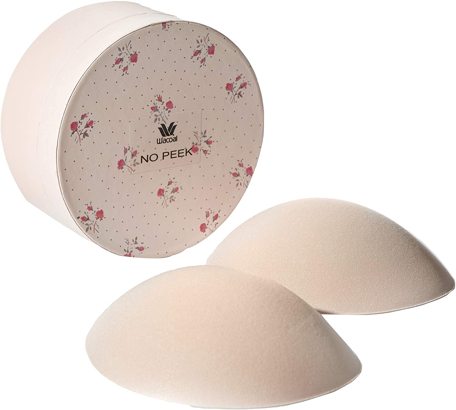 Price:$12.00 Wacoal Women's No Peek Concealer at Amazon Women’s Clothing store  Bra Inserts