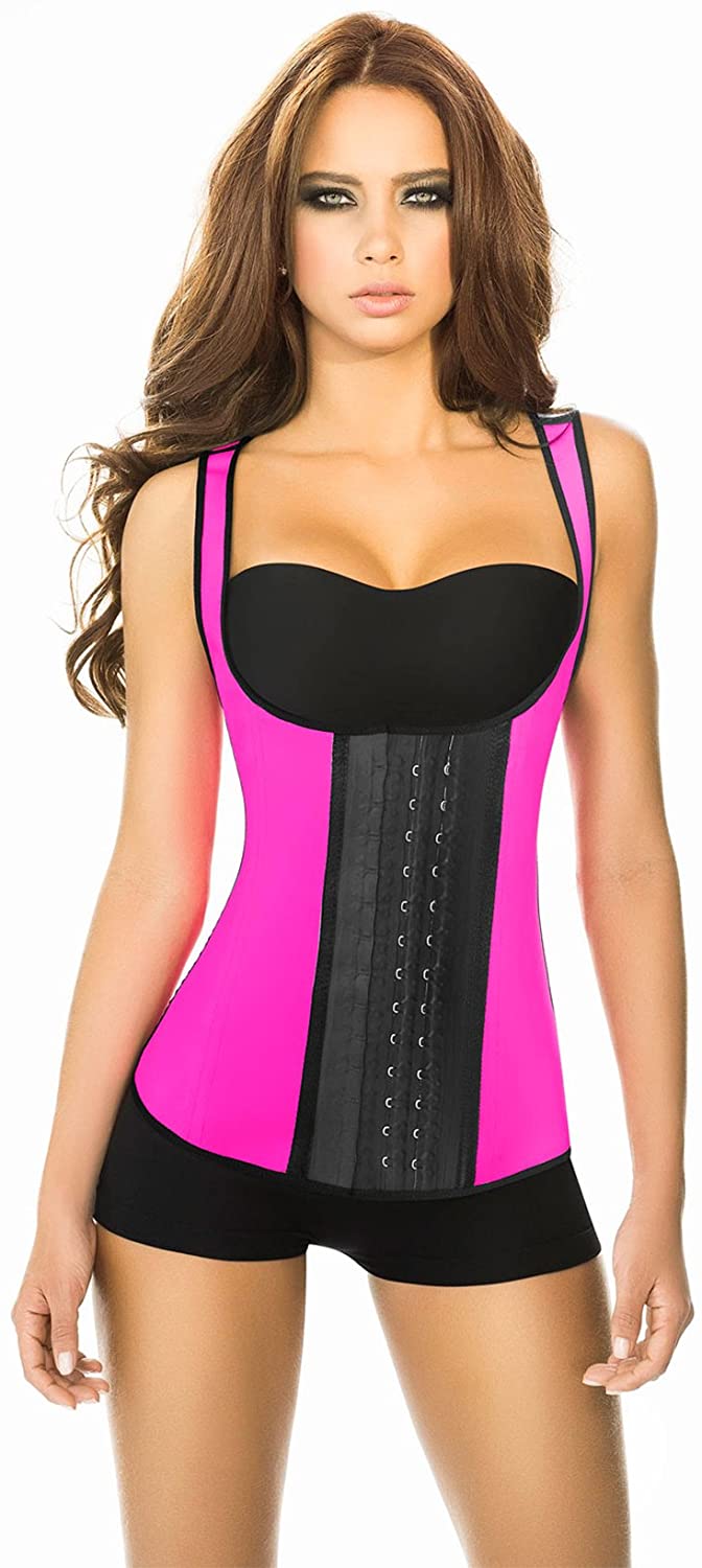Price:$38.50 Ann Chery Women's 3 Hook Long Deportiva Latex Vest Body Shaper 2022 at Amazon Women’s Clothing store