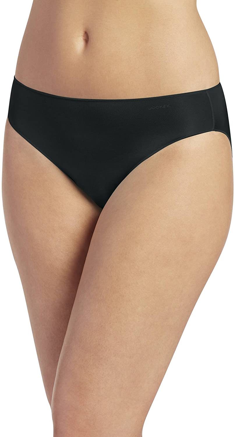 Price:$6.50 Jockey Women's No Panty Line Promise Tactel Bikini at Amazon Women’s Clothing store