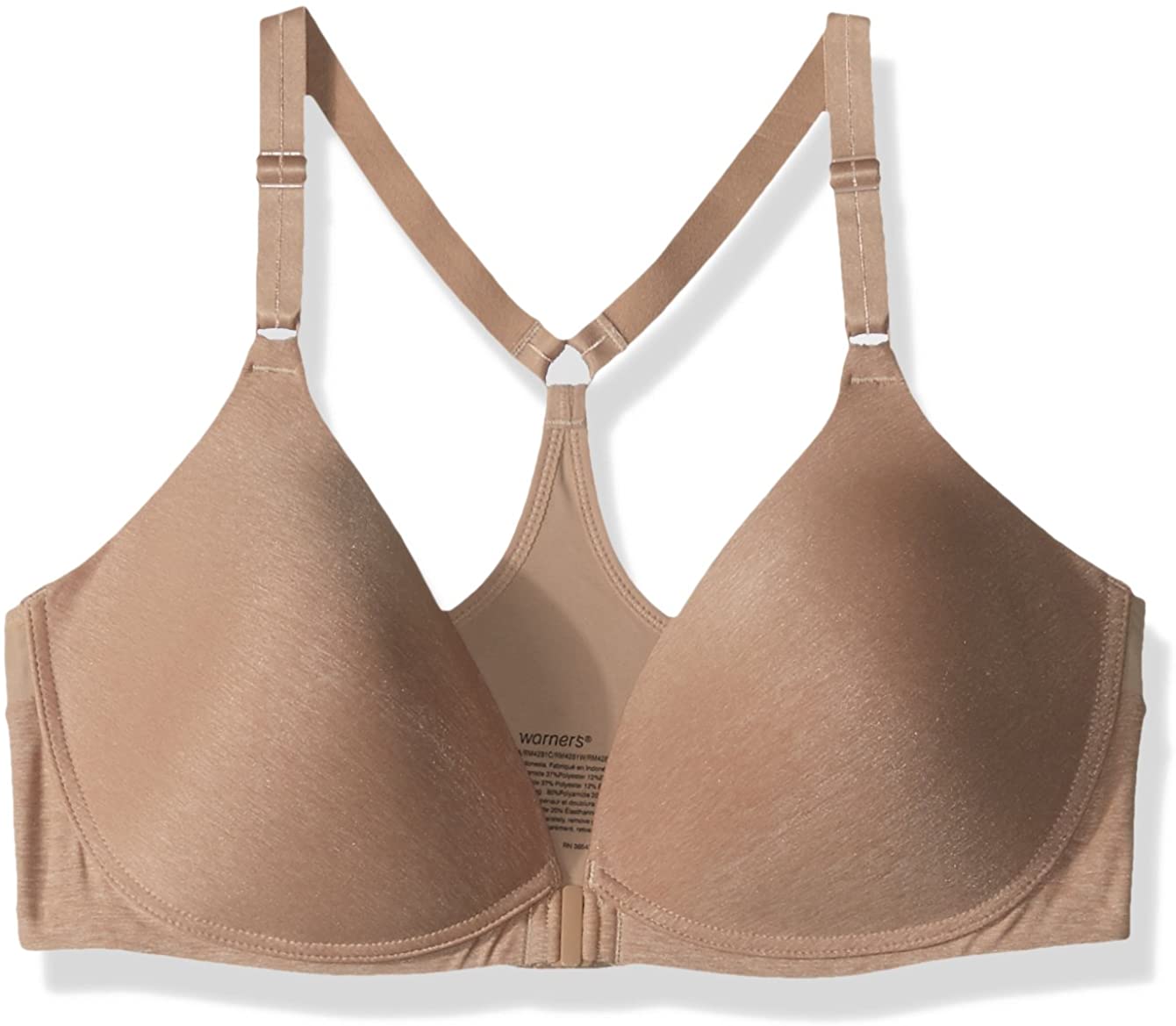 Price:$17.42 Warner's Women's Plus-Size Simply Perfect Cooling Wire-Free Racerback Bra at Amazon Women’s Clothing store