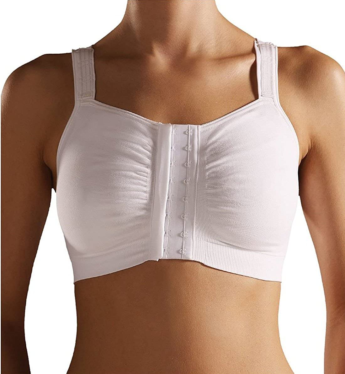 Price:$50.00 Carefix Mary Front Close Post-Op Bra #3343 at Amazon Women’s Clothing store