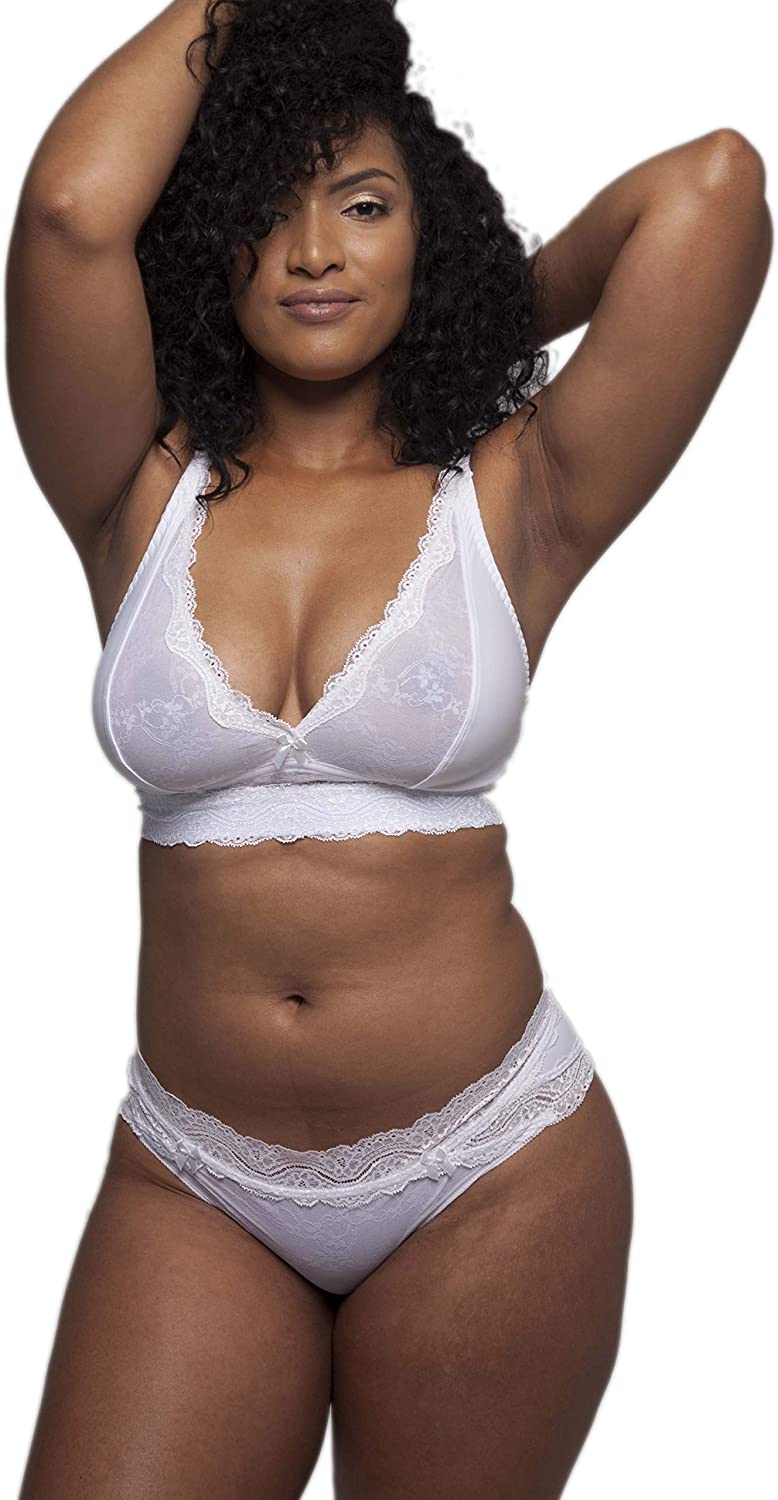 Price:$31.99 Panties for Women, Breathable Lace Bikini Underwear and Butt Lifter Sexy Lingerie - The Paintbrush Lily Panties at Amazon Women’s Clothing store