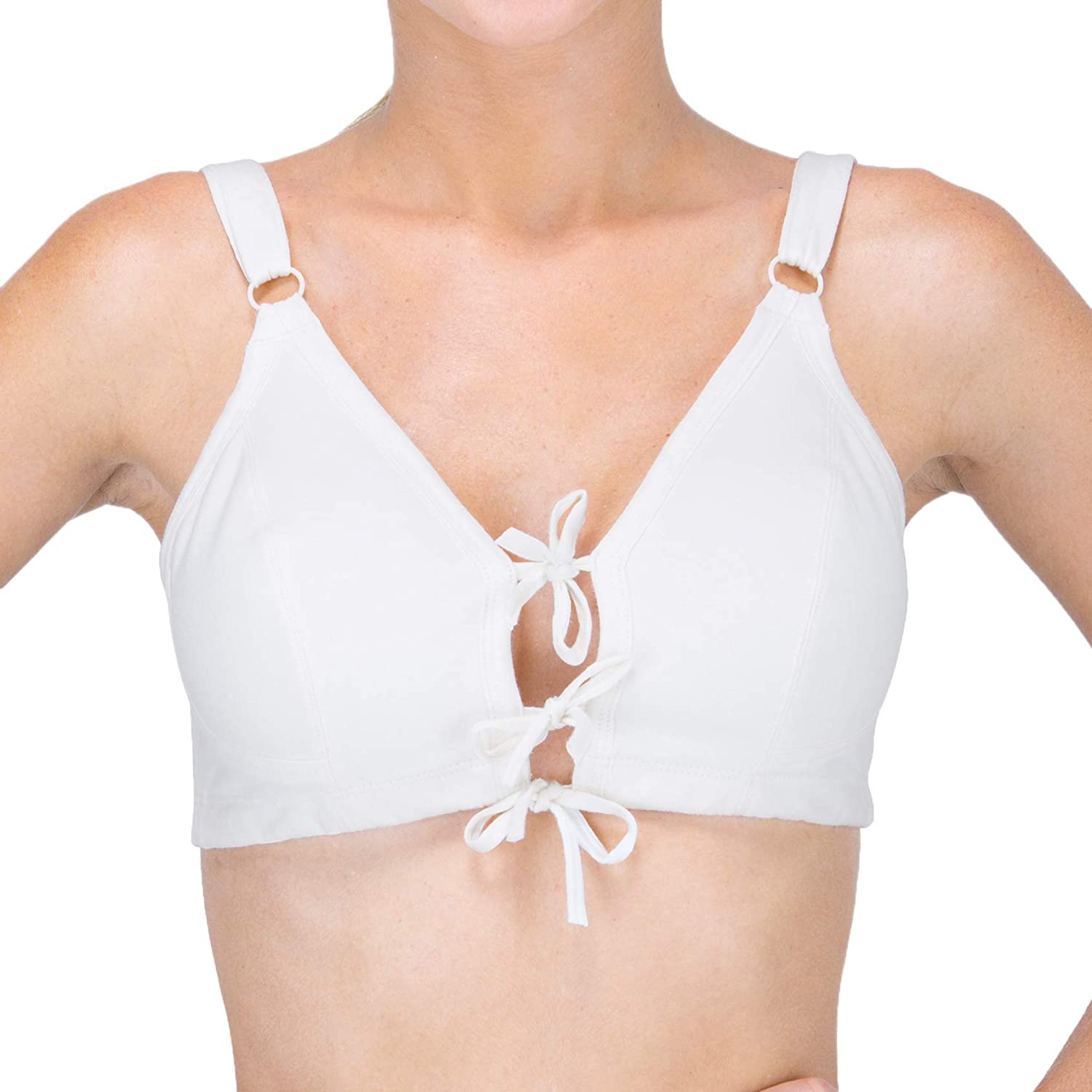 Price:$26.00 Cottonique Women's Hypoallergenic Drawstring Bra Made from 100% Organic Cotton at Amazon Women’s Clothing store  Bras