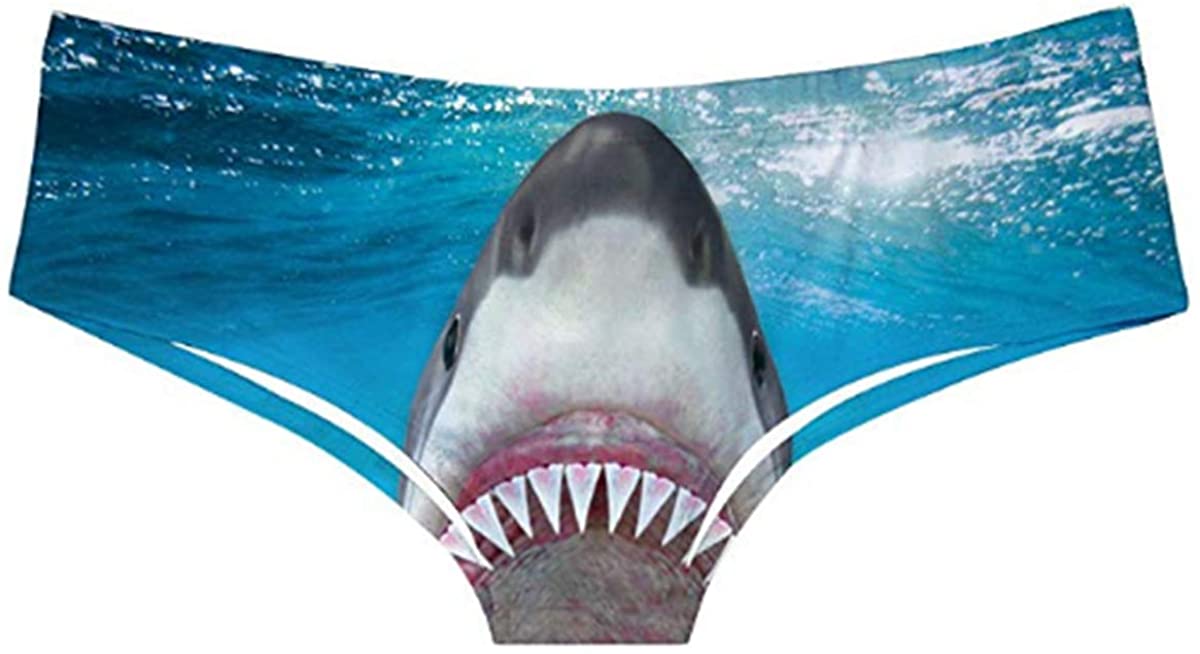 Price:$4.05 Women's Panties Underwear Shorts 3D Printed Sexy Animal Pattern Sleep and Casual Stretch Super XXX-Large Size Multi-Pack at Amazon Women’s Clothing store
