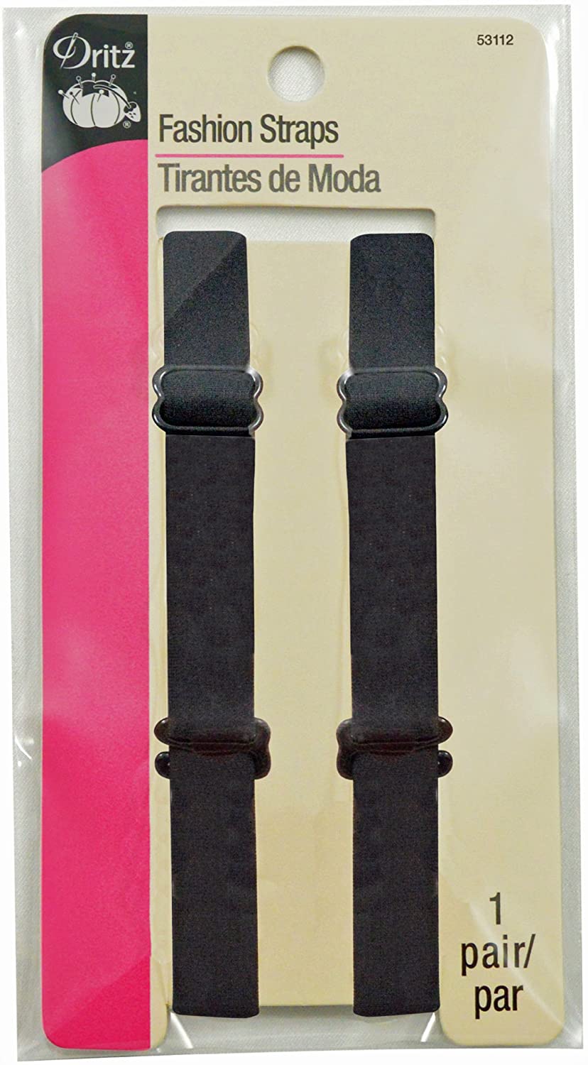Price:$10.98    Dritz 53112 Detachable & Adjustable Fashion Straps, Black  Clothing