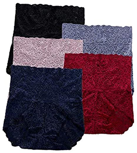 Price:$14.99 JoJoDoor Womens Lace Panties Sexy Lingerie Hipster Underwear High Waist Briefs 5 Pack at Amazon Women’s Clothing store