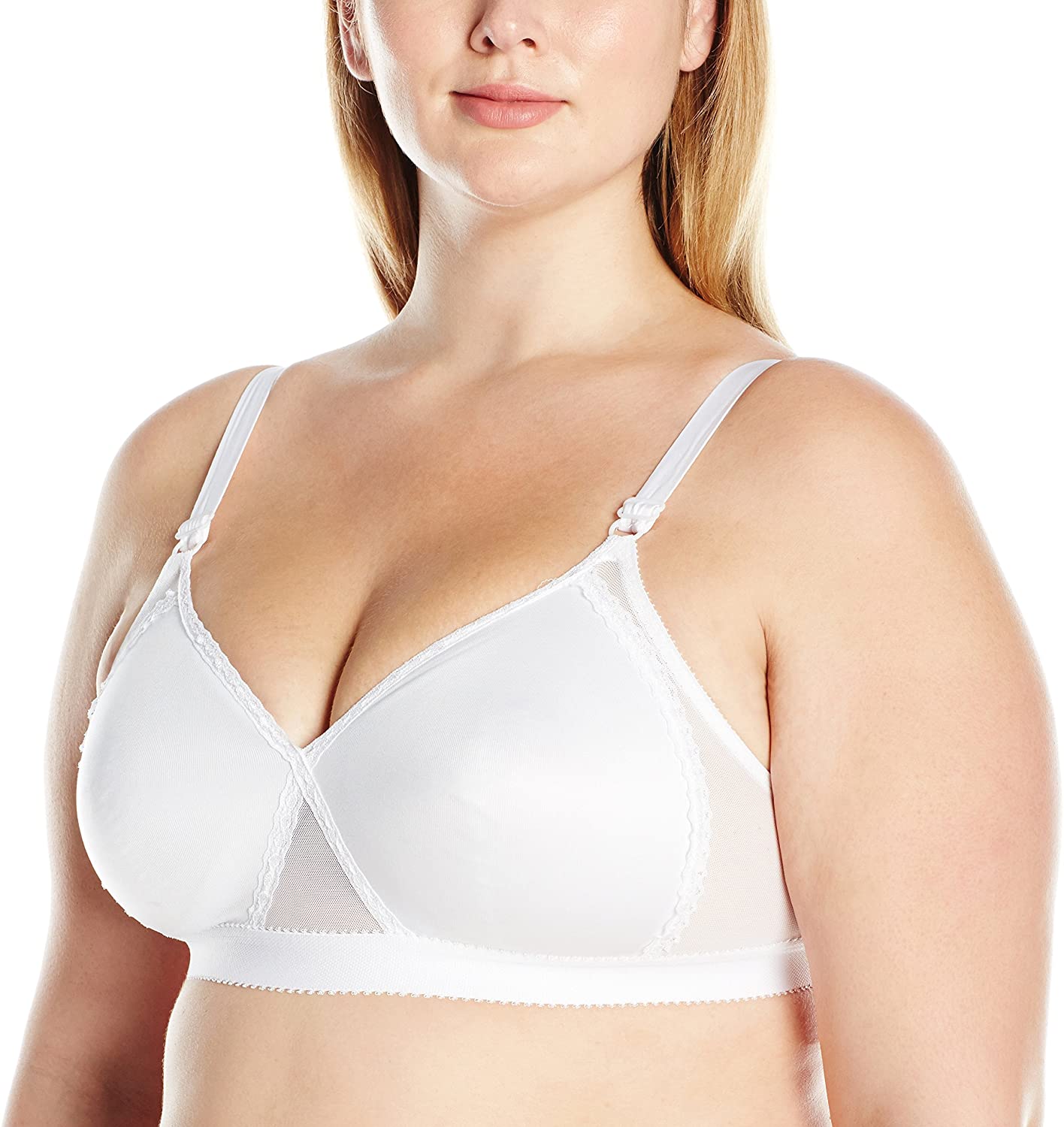 Price:$15.44 Playtex Women's Cross Your Heart Lightly Lined Seamless Soft Cup Bra at Amazon Women’s Clothing store  Bras
