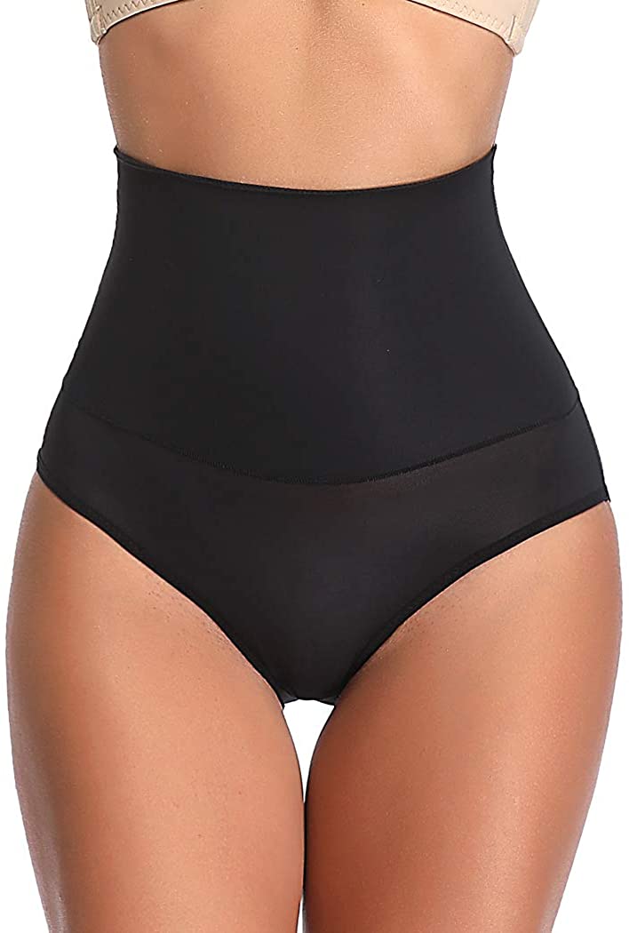 Price:$16.99 Mid Waist Slimming Belly Tummy Control Shapewear for Women Butt Lifter Girdle Briefs Underwear at Amazon Women’s Clothing store