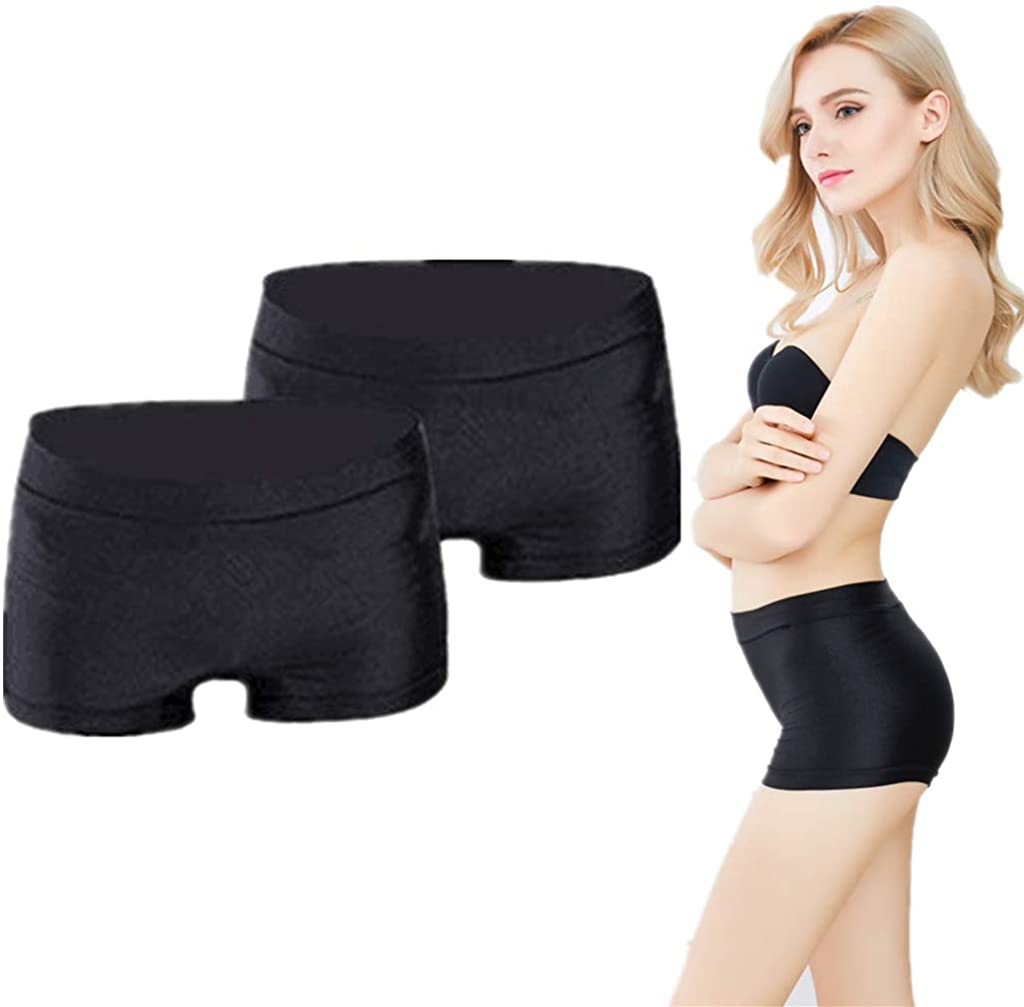 Price:$6.99 Jinglun Showtime Women's Underwear Sexy Comfort Breathable Stretch Soft Double Layer Panties 2 Pack at Amazon Women’s Clothing store