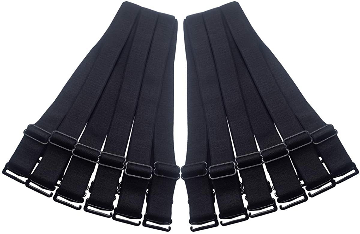 Price:$0.00 Shoulder Bra Straps Replacement 12mm 15mm 18mm Width Elastic Adjustable Removable Multi Color (20mm Width (6pairs Black)) at Amazon Women’s Clothing store