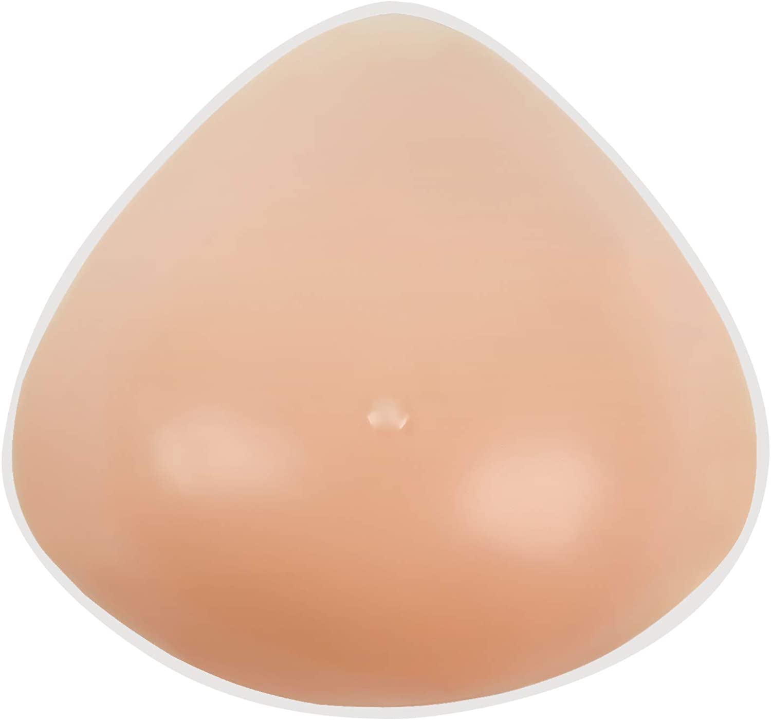 Price:$13.99 Vollence One Piece Triangle Silicone Breast Forms Mastectomy Prosthesis Bra Enhancer Inserts Concave Bra Pads at Amazon Women’s Clothing store