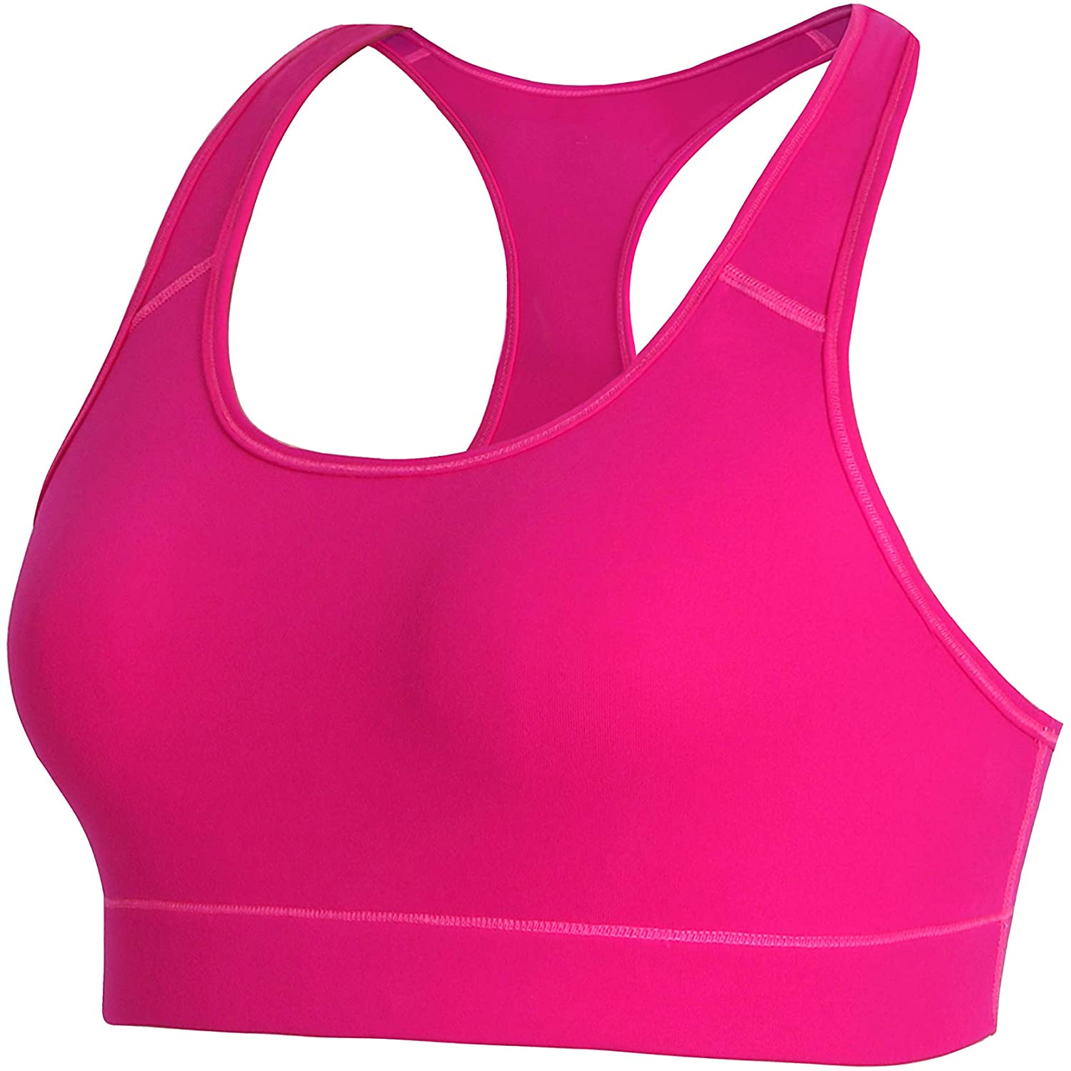 Price:$16.99    BUBBLELIME Racerback Sports Bras for Women Seamless High Impact Support Activewear Workout Fitness Gym Yoga Bras  Clothing