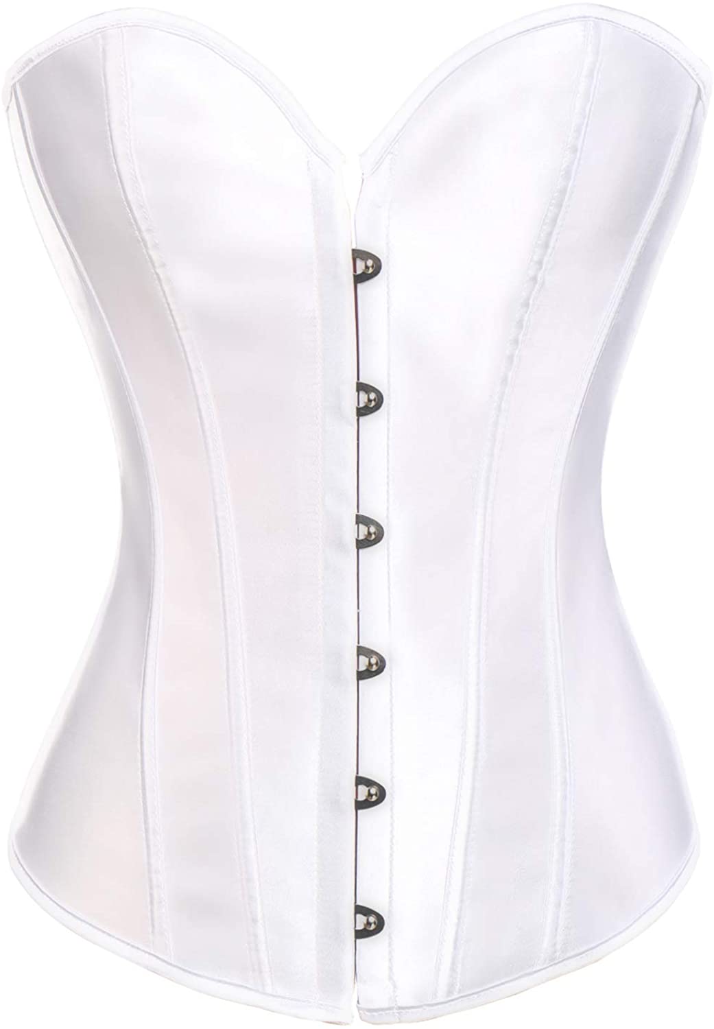Price:$22.99    SLIMBELLE Women's Bustier Corset Sexy Bones Overbust Waist Cincher Shapewear Top Gothic  Clothing