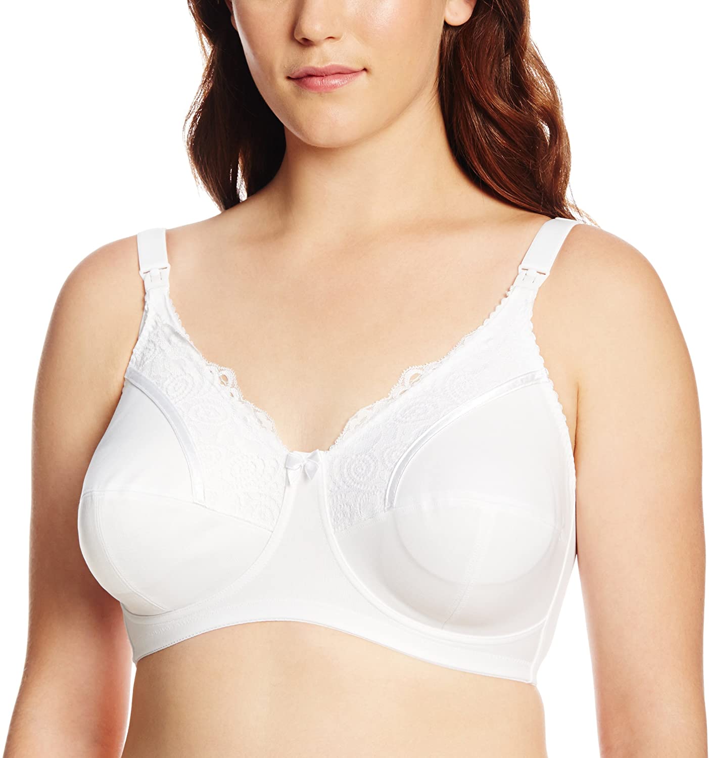 Price:$39.99 Royce Women's Jasmine Wire-Free Cotton-Lined Nursing Bra at Amazon Women’s Clothing store