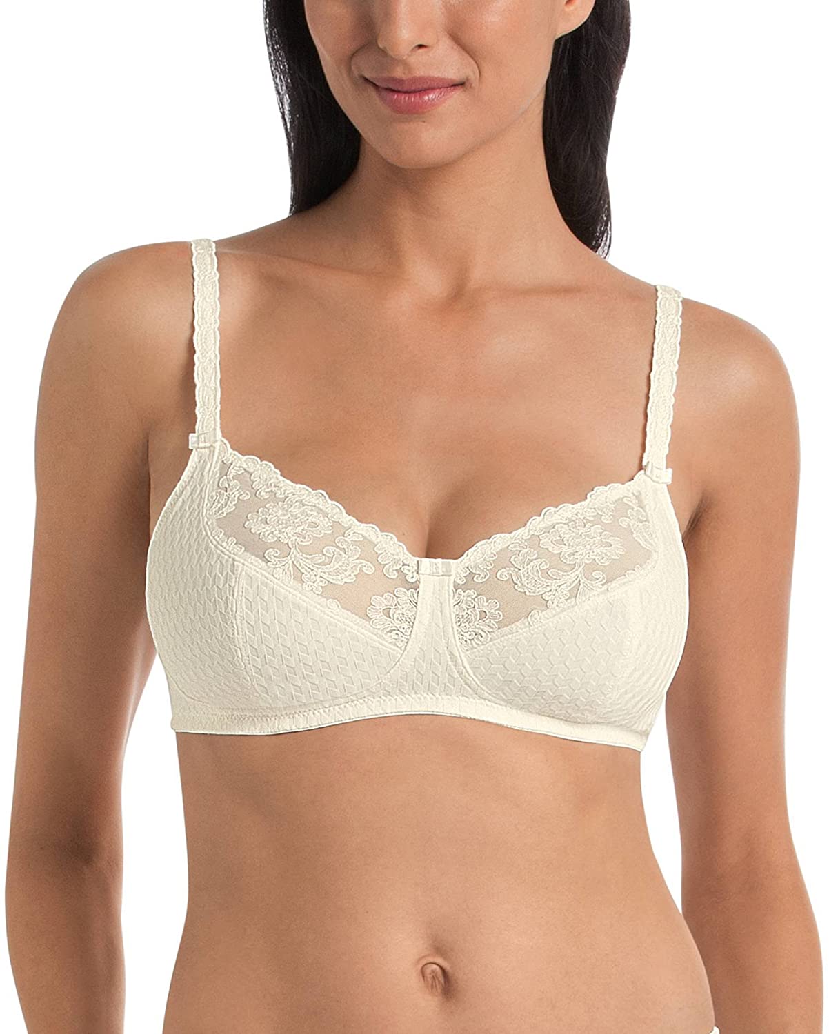 Price:$82.00 Anita Rosa Faia 5669-001 Charlize Black NonPadded NonWired Soft Bra at Amazon Women’s Clothing store