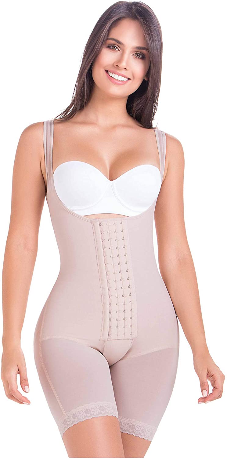 Price:$75.99 MARIAE 9412 Firm Mid Thigh Shapewear for Women | Fajas Colombianas Moldeadoras at Amazon Women’s Clothing store