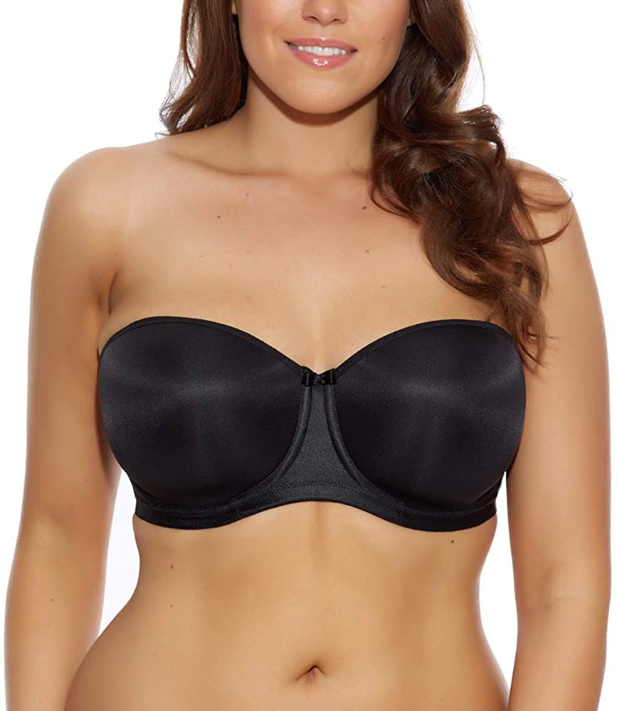Price:$18.10 Elomi Smoothing Underwire Foam Molded Strapless Bra Underwear at Amazon Women’s Clothing store