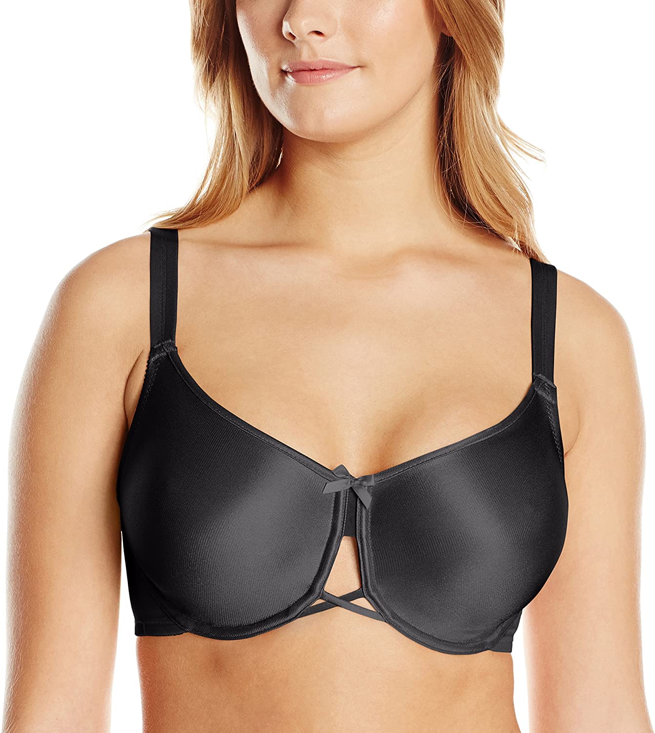 Price:$7.61 Carnival Women's Seamless Molded Minimizer Crisscross Center Bra at Amazon Women’s Clothing store