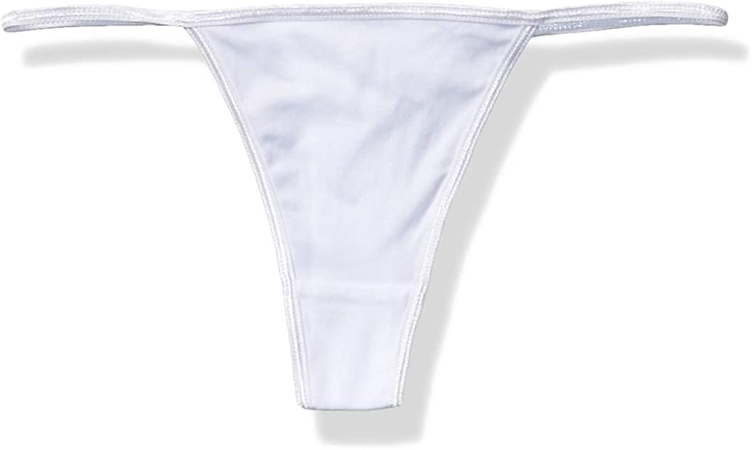 Price:$5.90    Marky G Apparel Women's Cotton/Spandex Thong Bikini  Clothing