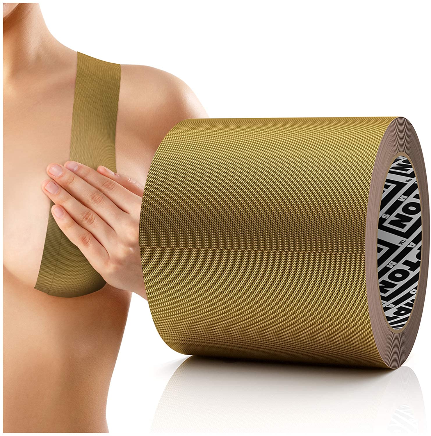 Price:$29.95 Boob tape for Large Breasts, Plus Size (DD+) Perky Push Up Tape, Bust Lifting Invisible Big Boobytape, Strapless Bra Saggy Body Shape - Instant Sticky Waterproof Magic Breastlifting Adhesive for Women at Amazon Women’s Clothing store