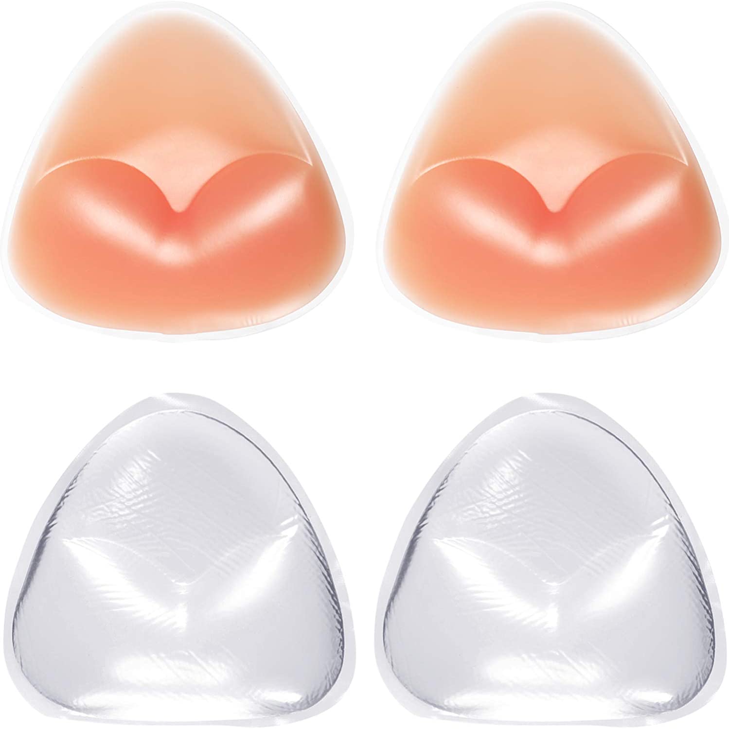 Price:$11.99 2 Pairs Silicone Bra Inserts Push-up Breast Pad Invisible Reusable Bra Lift for Women Girls Bikini (Small-Medium) at Amazon Women’s Clothing store