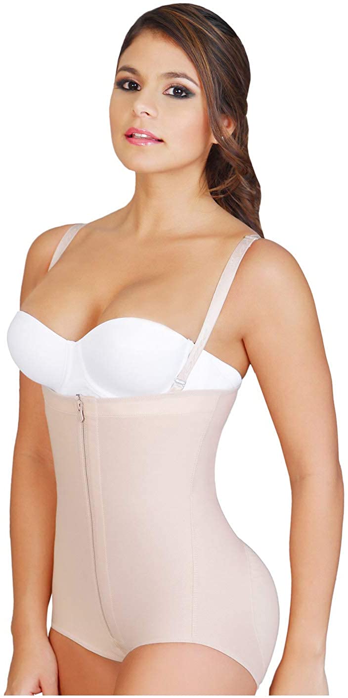 Price:$53.99 Fajas Colombianas Salome 0414 Women's Body Shaper Levanta Cola y Strapless at Amazon Women’s Clothing store